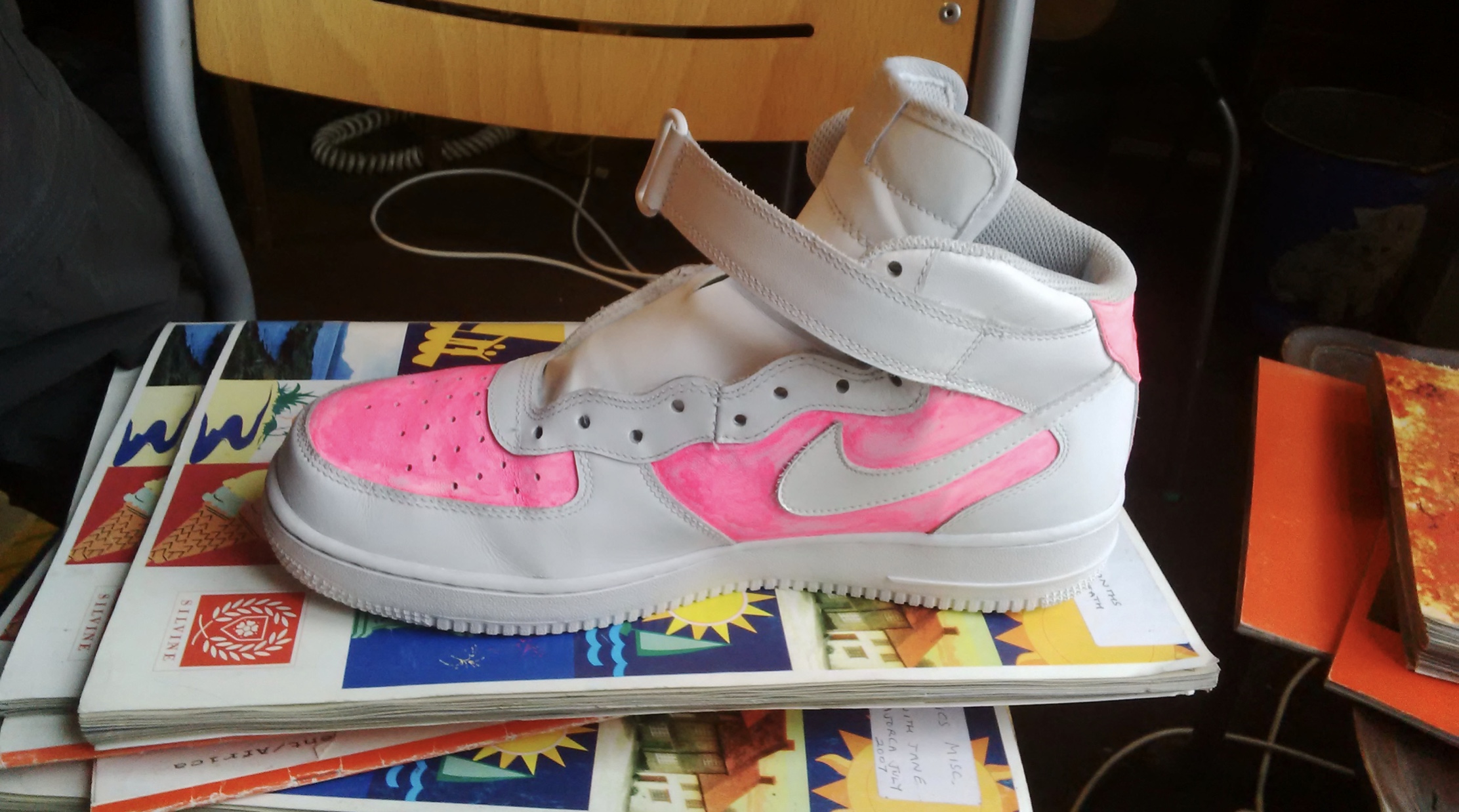 angelus paint nike air force 1